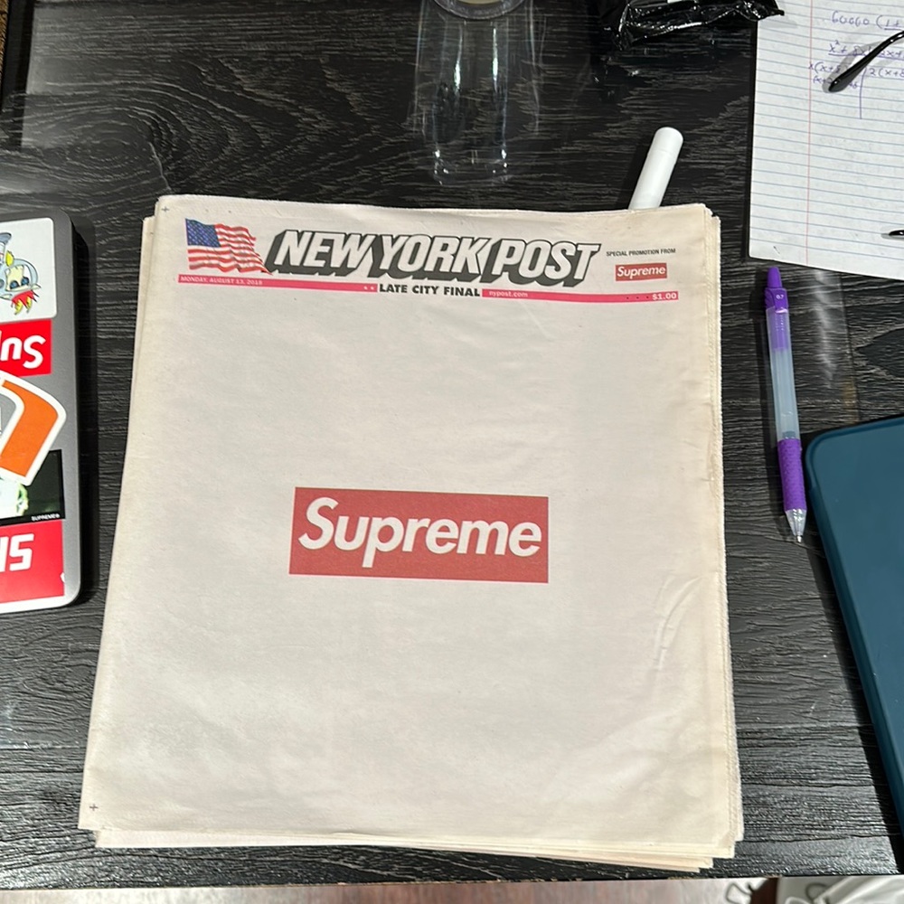 Supreme New York time collaboration